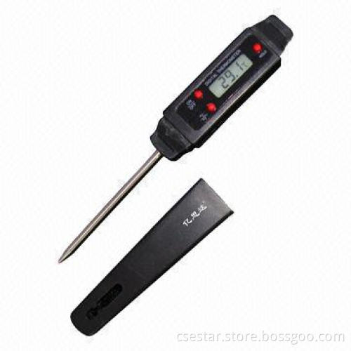 Portable Digital Cooking Food Thermometer, CE, FDA Marks Stainless Steel Probe Thermometer